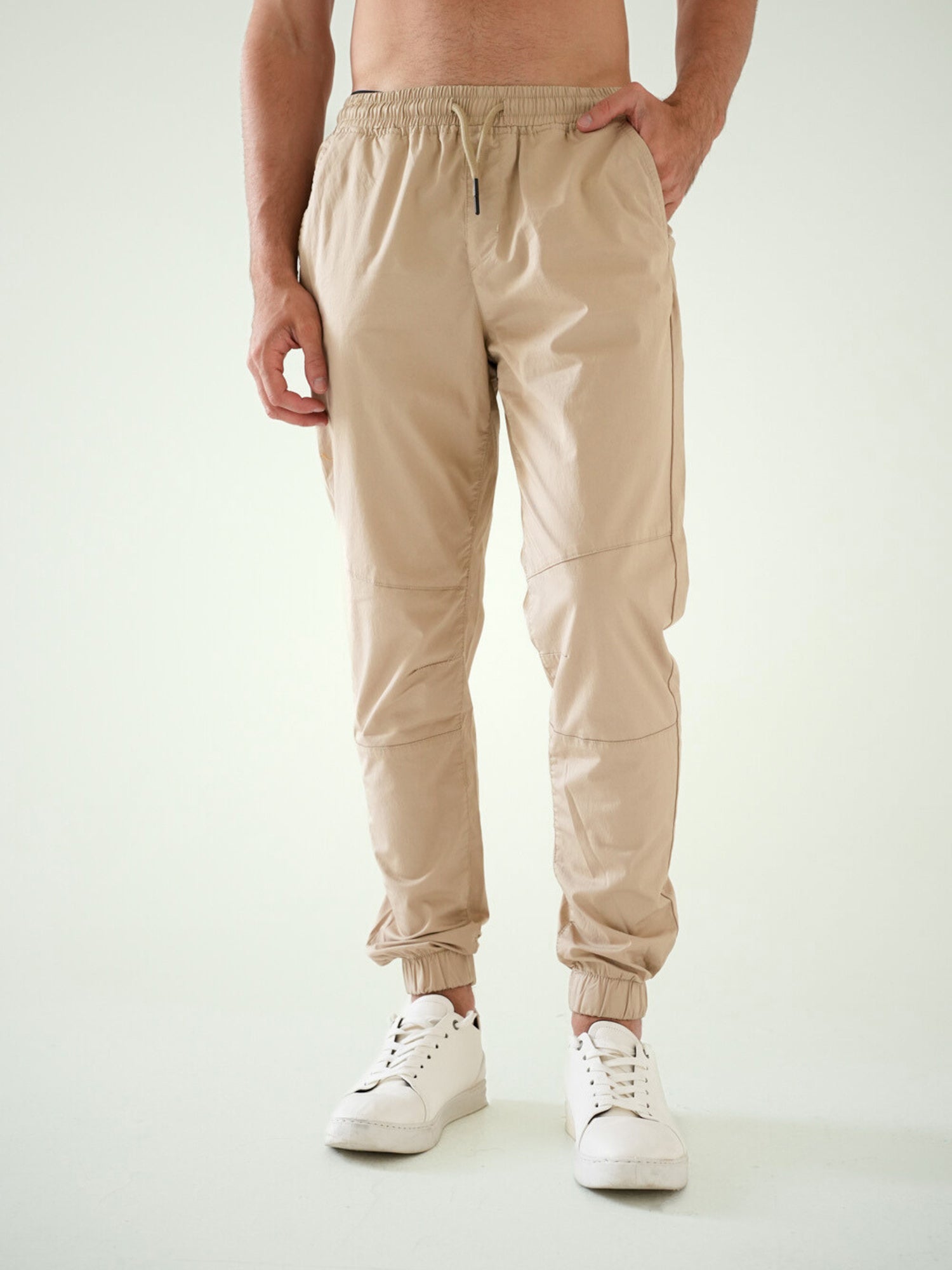 Beige Pants Cream Color Joggers JOGGER PANT MEN TOWN TEAM – Town Team