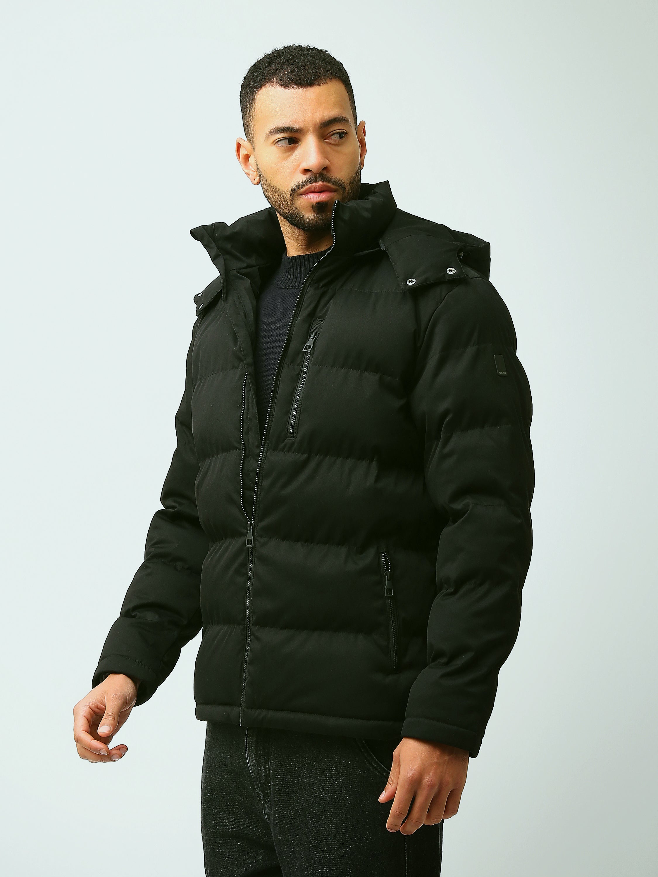 Town Team - Men's Slim basic Jackets Beige Waterproof