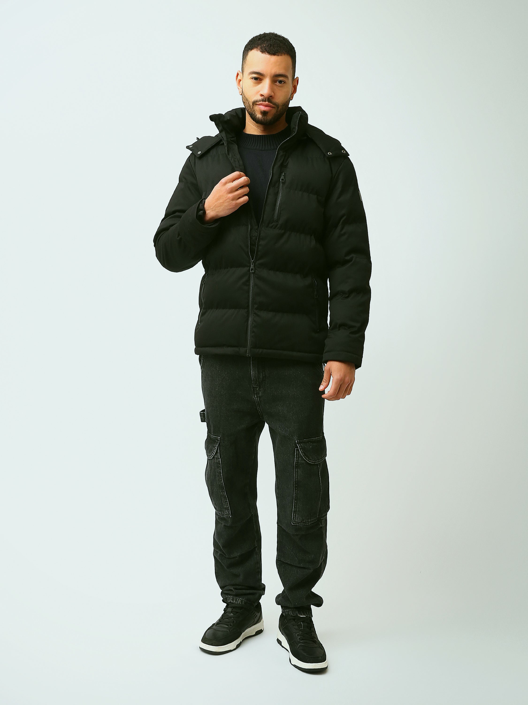 Town Team - Men's Slim basic Jackets Beige Waterproof