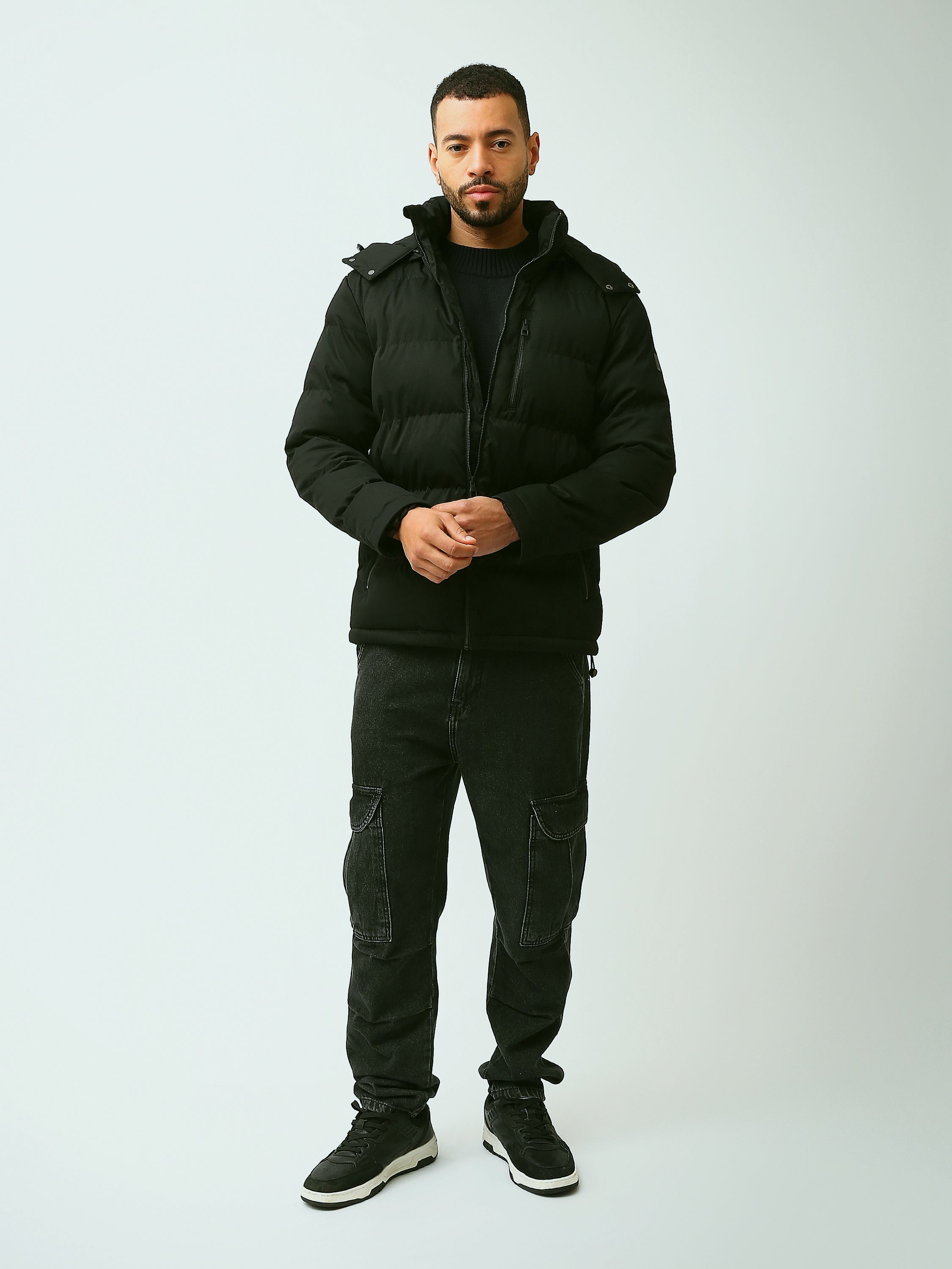 Town Team - Men's Slim basic Jackets Beige Waterproof