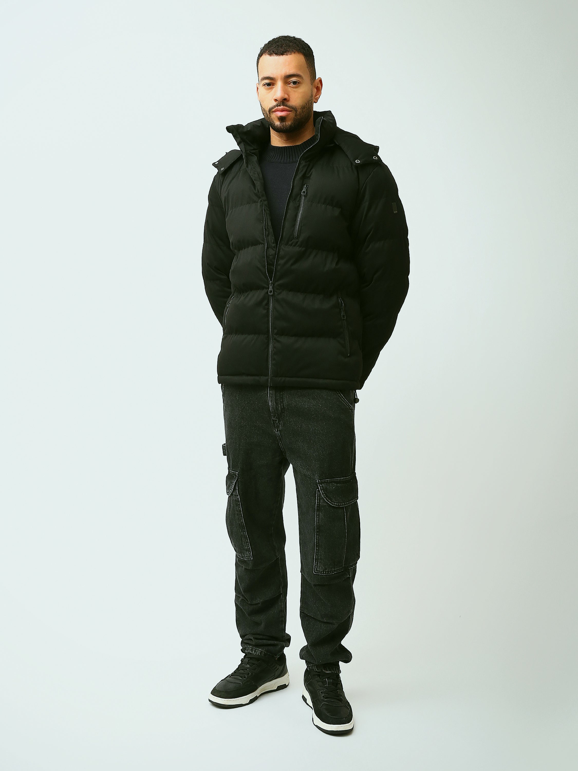 Town Team - Men's Slim basic Jackets Beige Waterproof