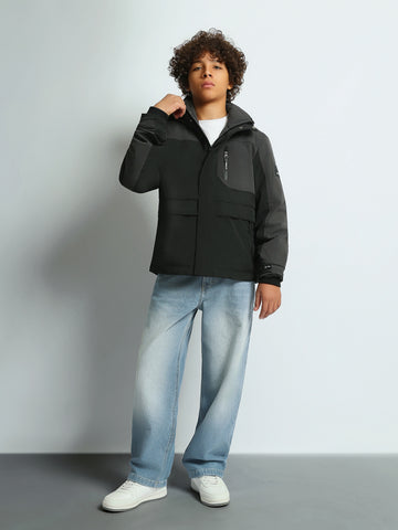 Jackets Slim fit color block