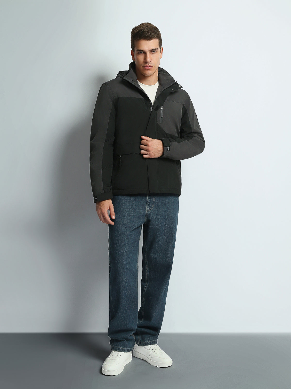 Jackets Slim fit color block