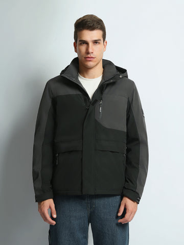 Jackets Slim fit color block