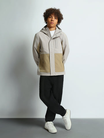 Jackets Slim fit color block