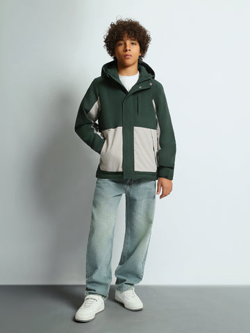 Jackets Slim fit color block