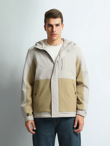 Jackets Slim fit color block