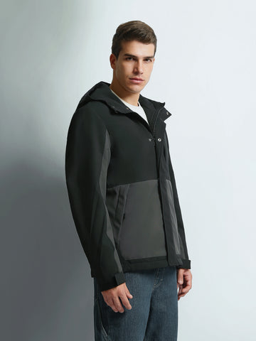 Jackets Slim fit color block