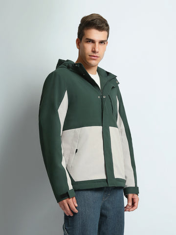 Jackets Slim fit color block