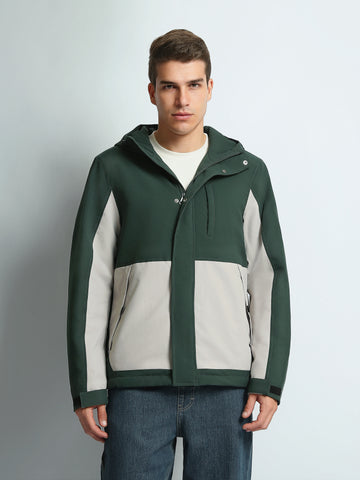 Jackets Slim fit color block