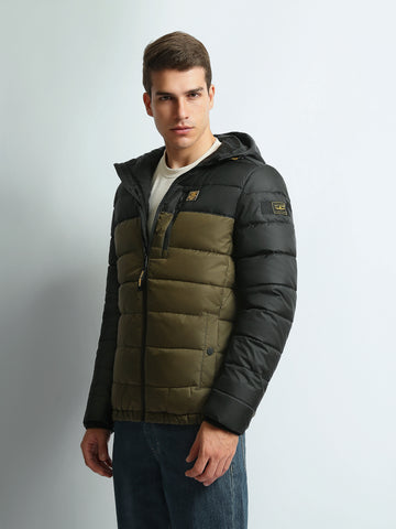 Jackets Slim fit color block