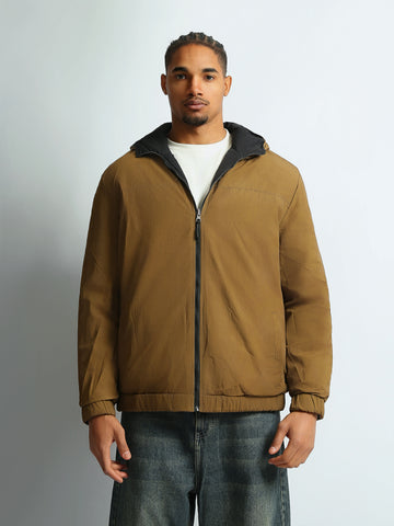Double Face Printed Jacket – Regular Fit