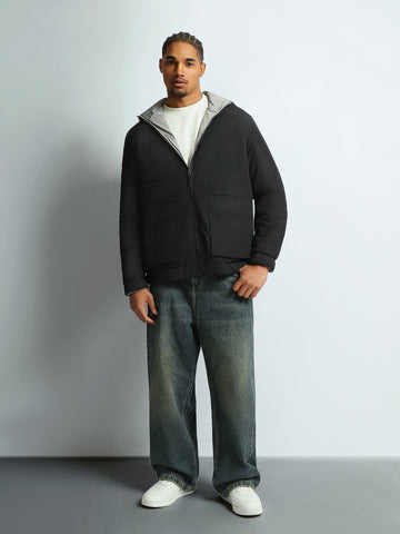 Double Face Printed Jacket – Regular Fit
