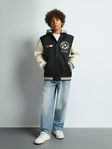 Jackets Slim fit color block