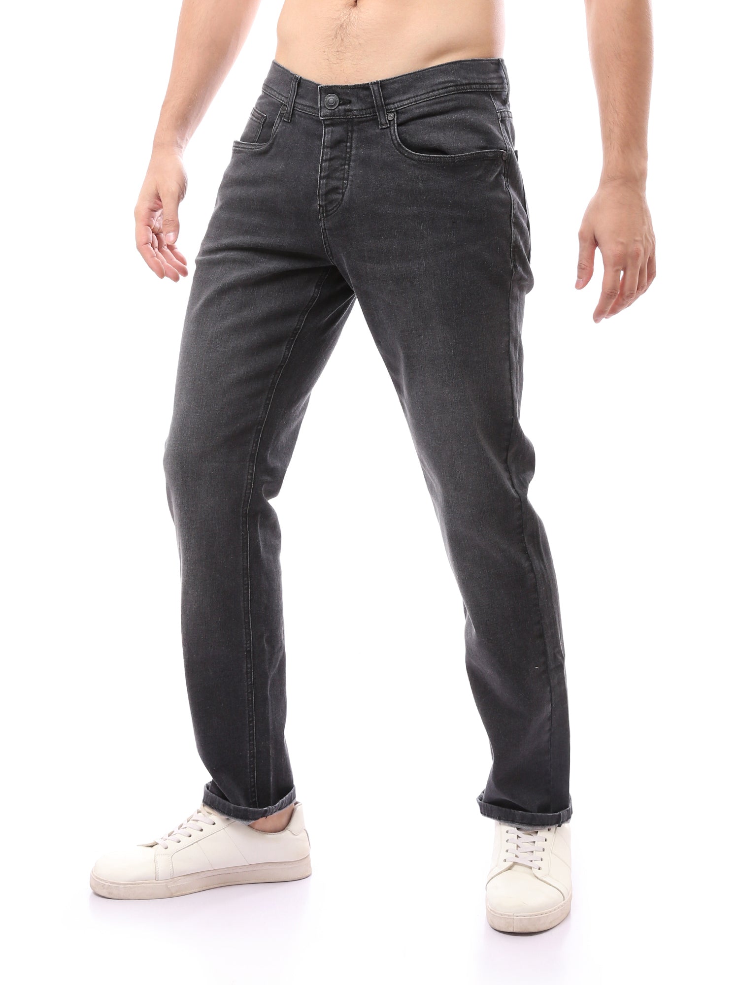 Town Team - Men's Super Slim Jeans Black