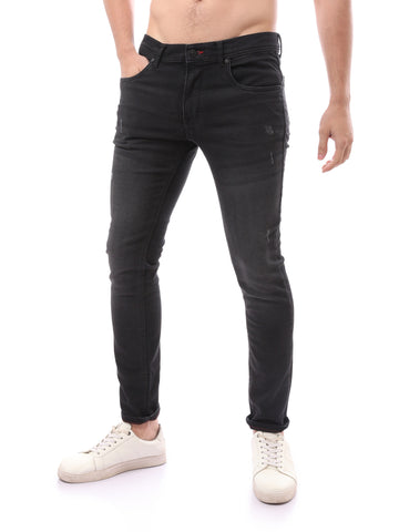 Town Team - Men's Super Slim Jeans Black