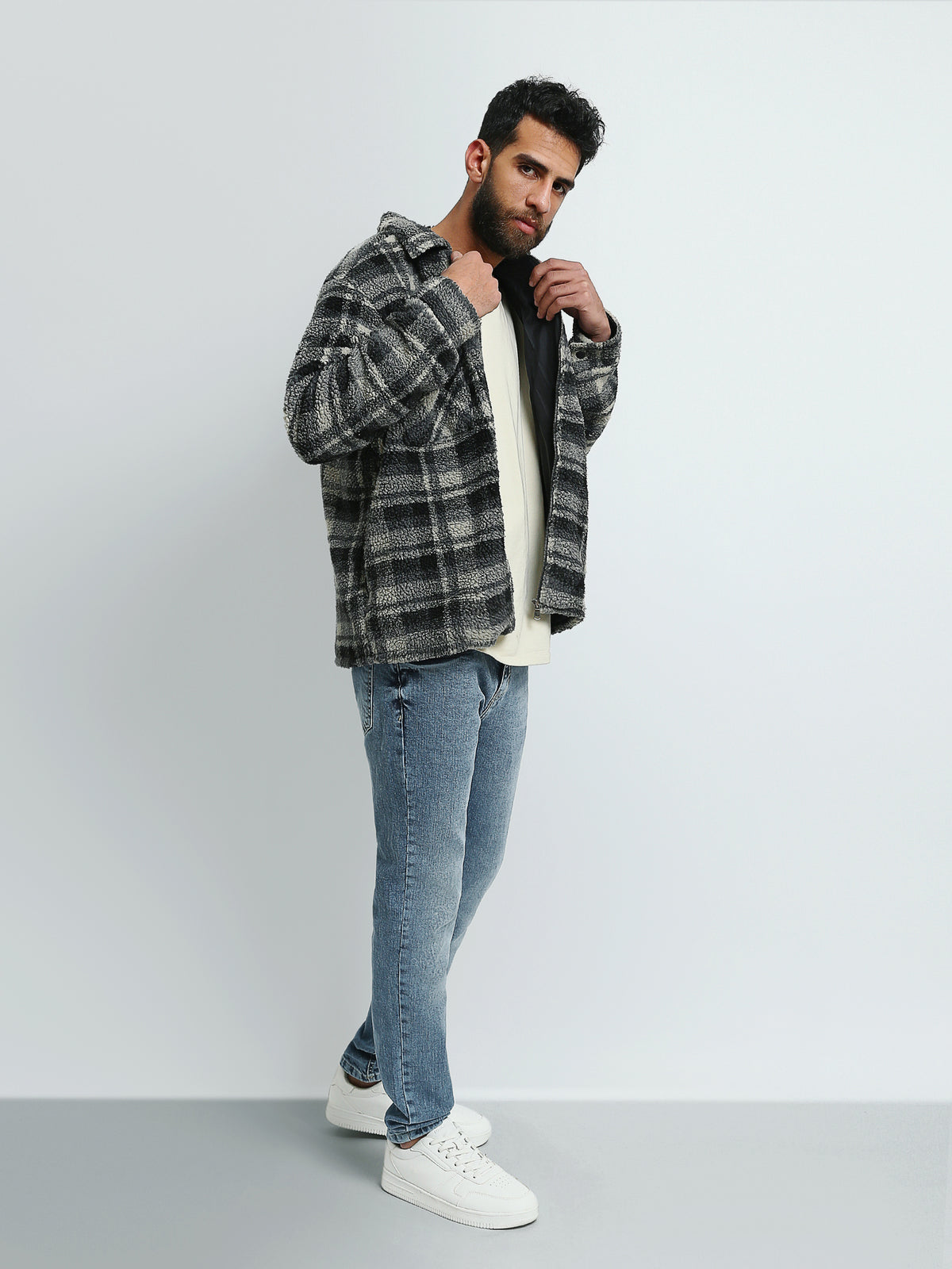Town Team - Men's Super slim basic Jeans L-BLUE Denim