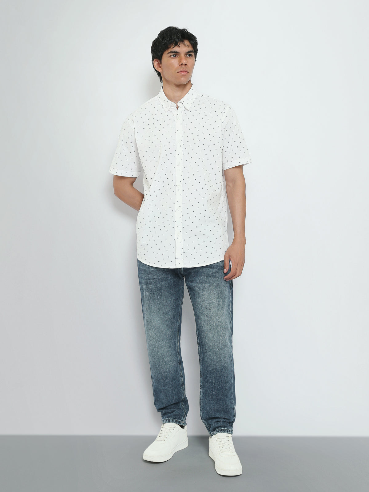 Town Team jeans basic slim cropped fit DIR BLUE