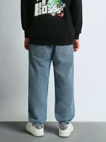 Jeans Loose fit side pocket