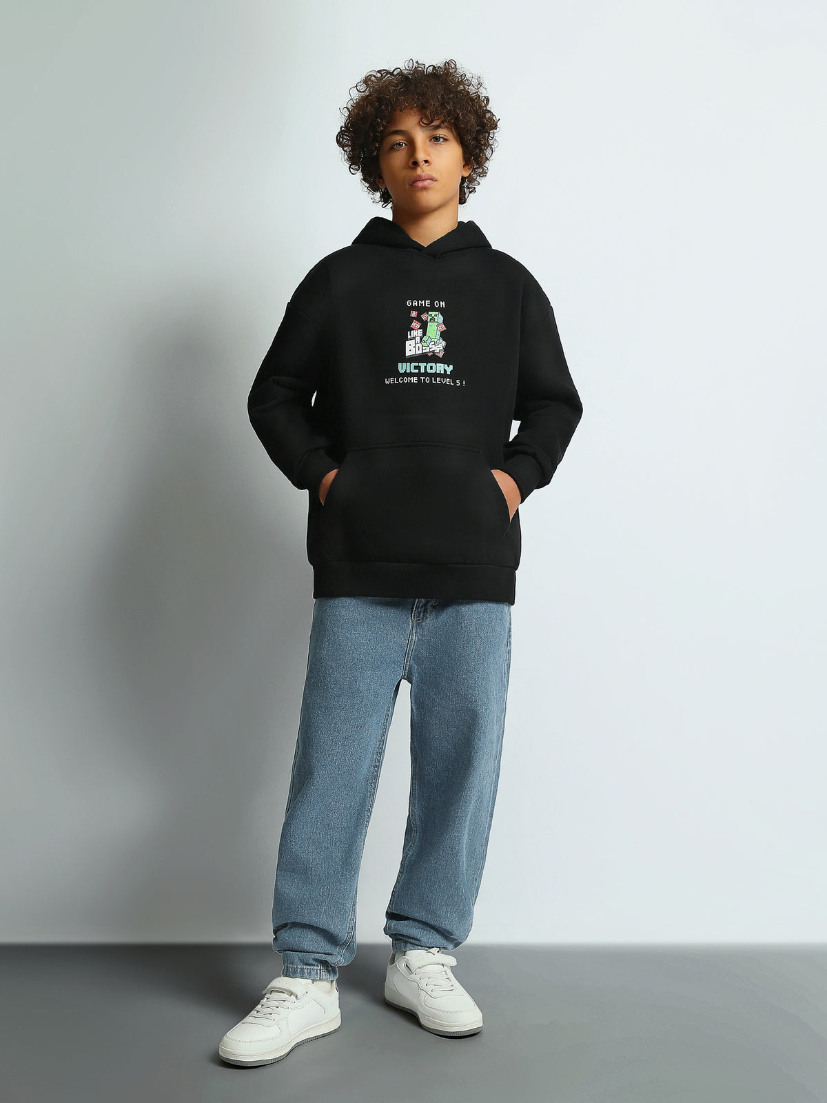 Jeans Loose fit side pocket