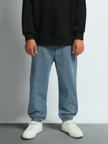 Jeans Loose fit side pocket