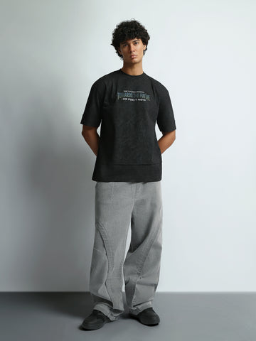 Joggers Slim fit color block