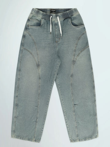 Joggers Slim fit color block