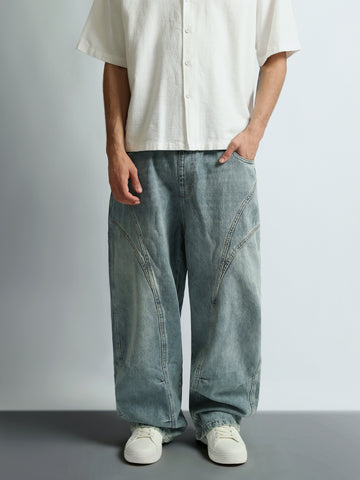 Joggers Slim fit color block