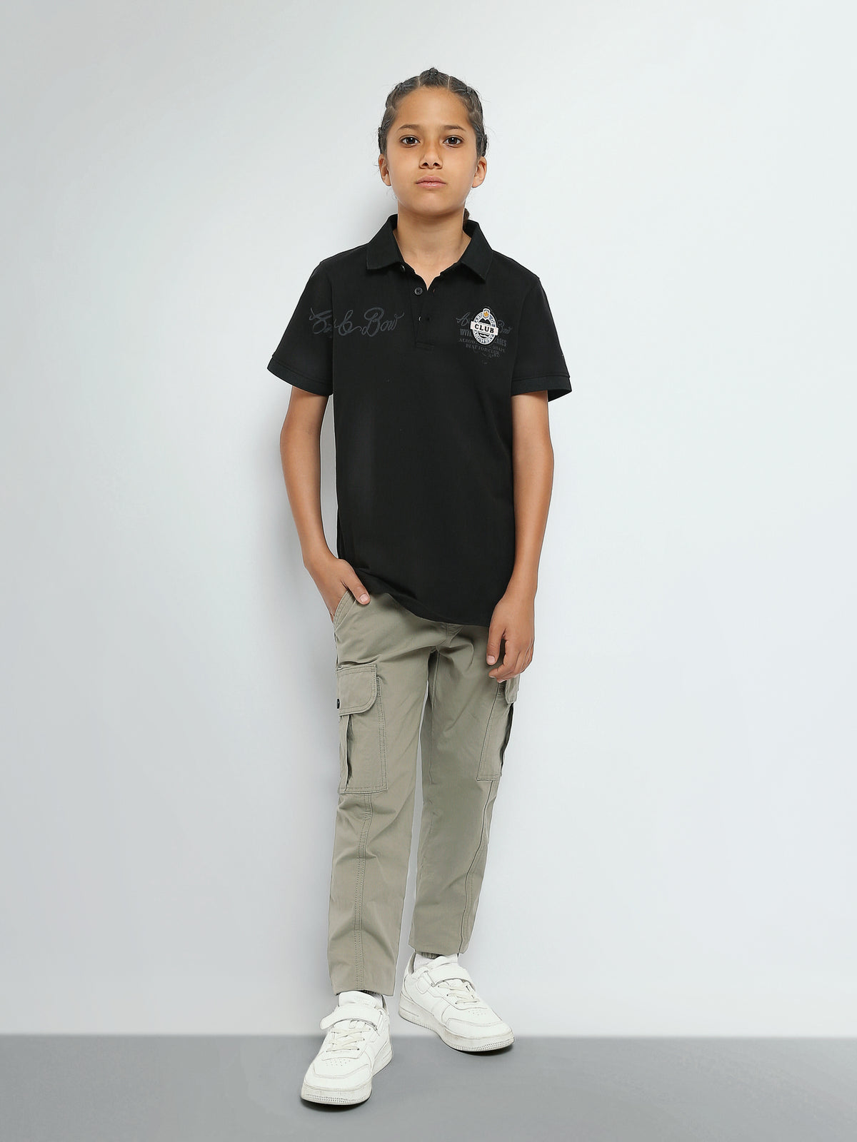 Town Team - Kids' Standard basic Boys Joggers Olive Gabardine