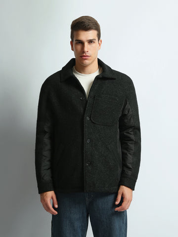 Over Shirts Oversized fit faux shearling