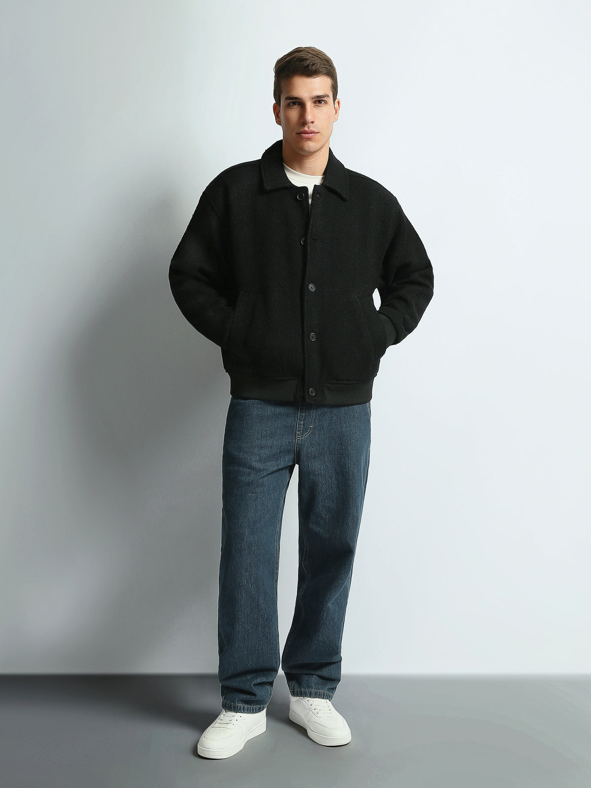 Over Shirts Oversized fit wool