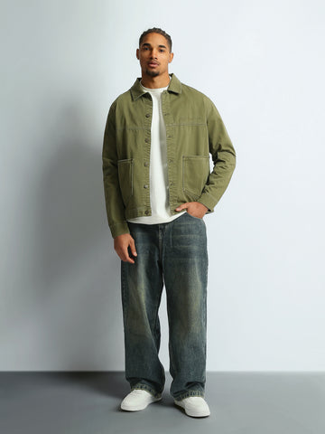 Over Shirts Oversized fit denim