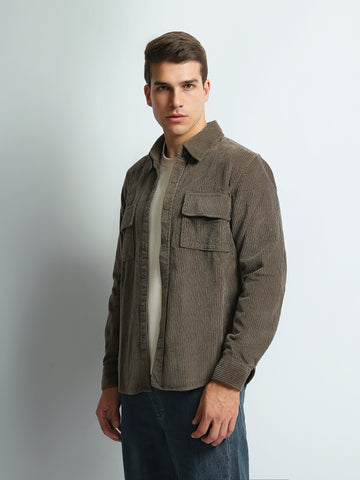 Over Shirts Normal fit corduroy