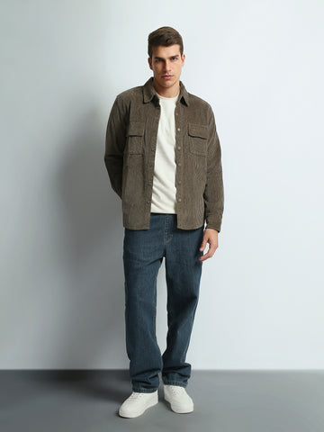 Over Shirts Normal fit corduroy