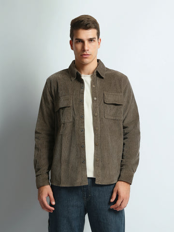 Over Shirts Normal fit corduroy