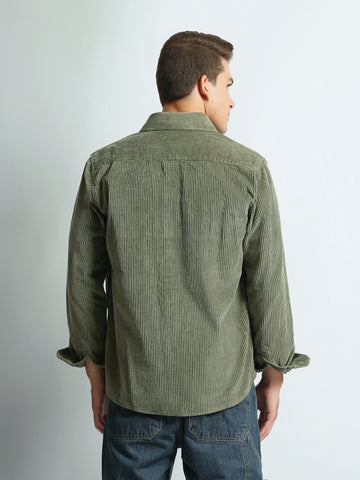 Over Shirts Normal fit corduroy