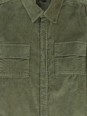 Over Shirts Normal fit corduroy