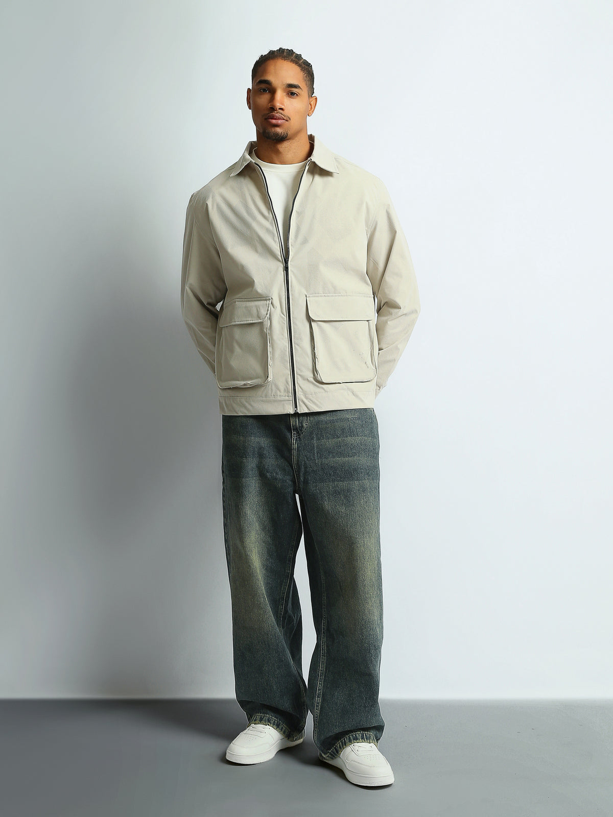 Over Shirts Cropped fit corduroy