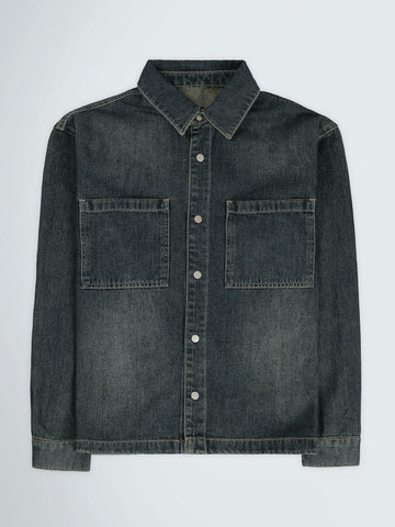 Over Shirts Boxy fit denim