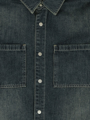 Over Shirts Boxy fit denim