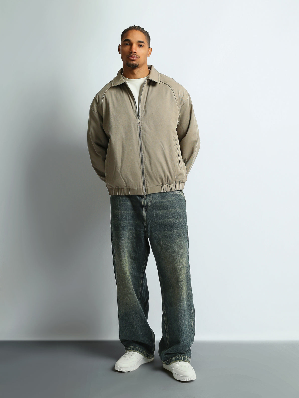 Over Shirts Boxy fit gabardine