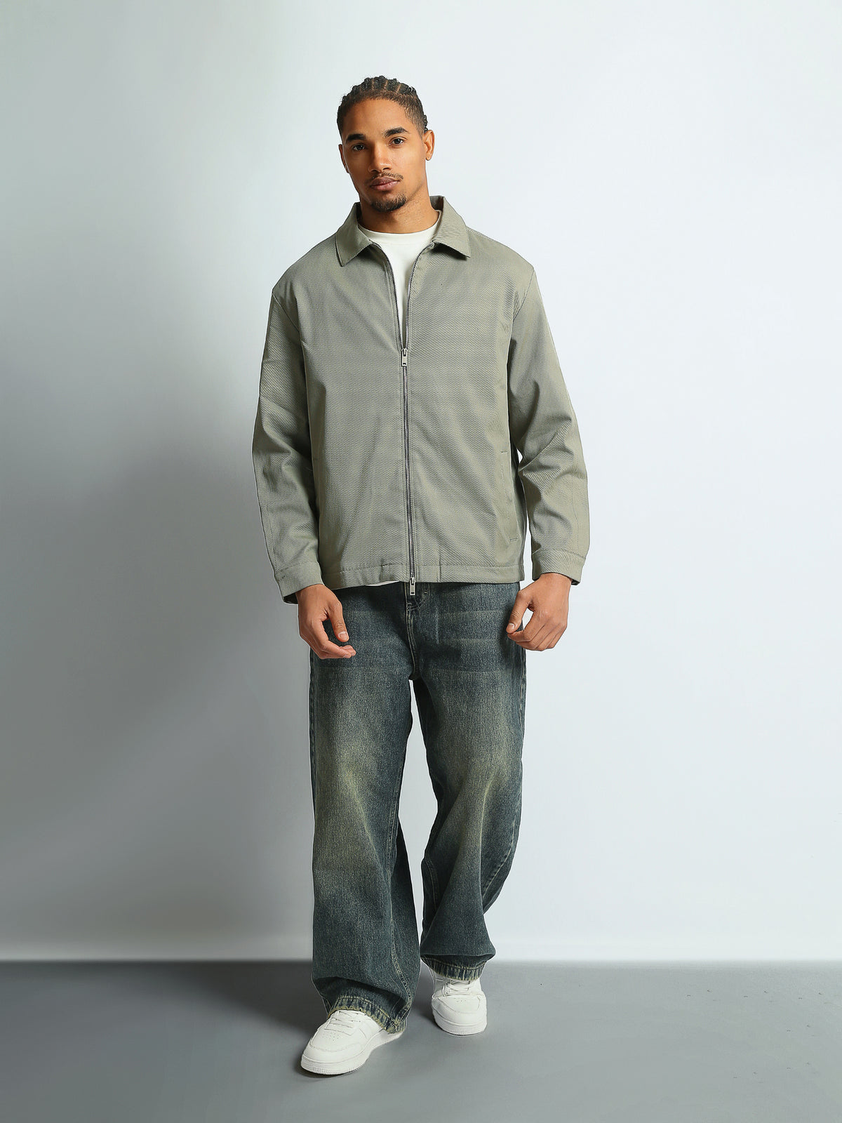 Over Shirts Cropped fit gabardine