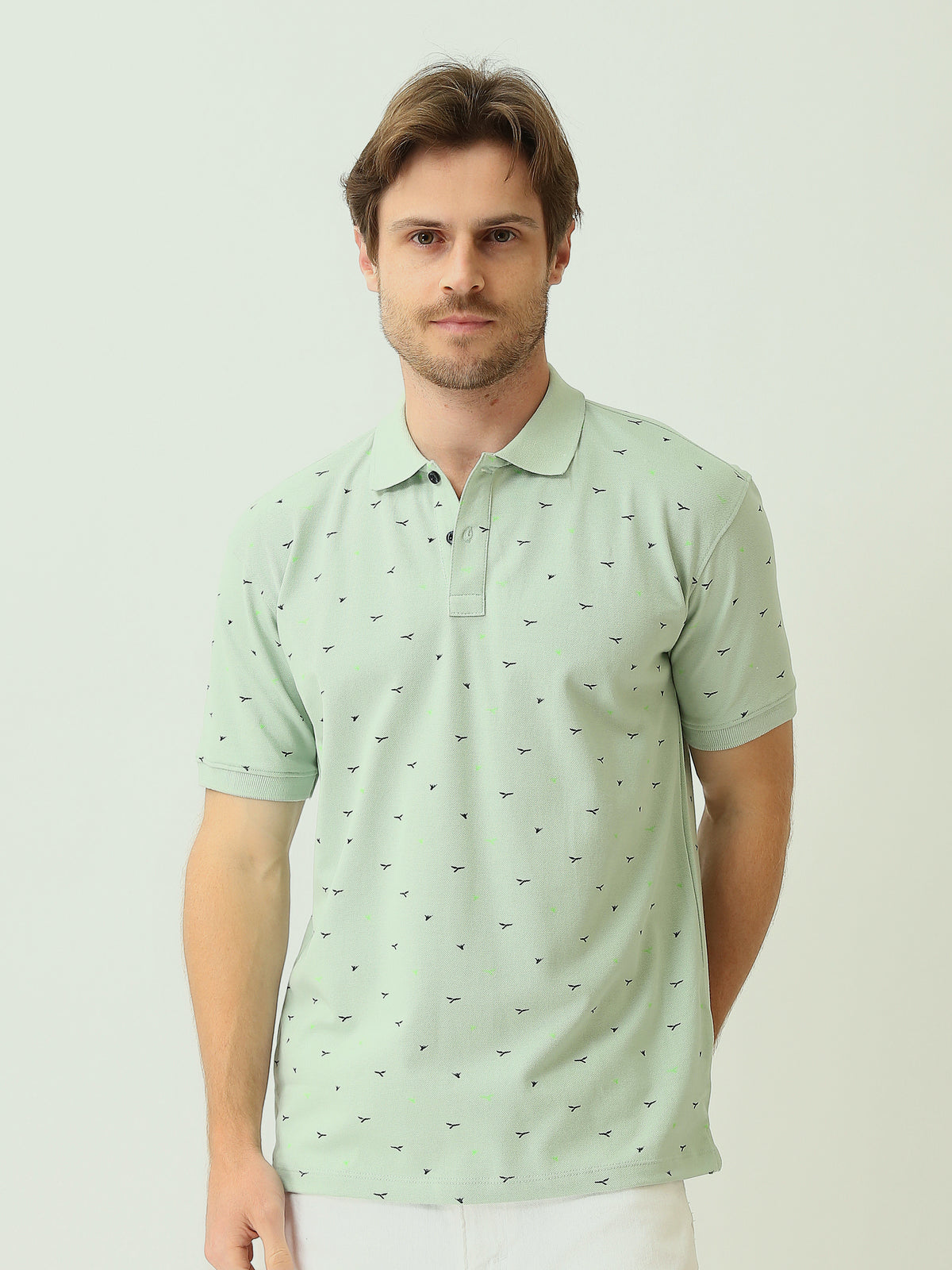 Town Team - Men's Regular pique Polo shirts Navy Pique