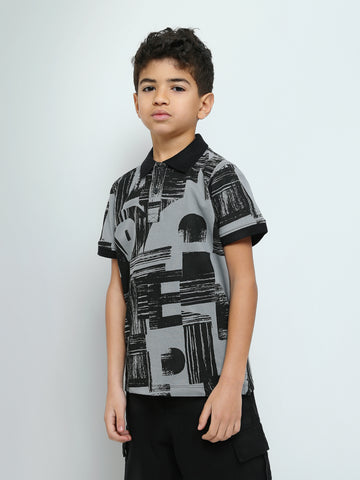 Town Team - Kids' Regular pique Boys Polo shirts Petrol Pique