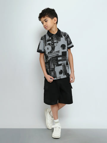 Town Team - Kids' Regular pique Boys Polo shirts Petrol Pique