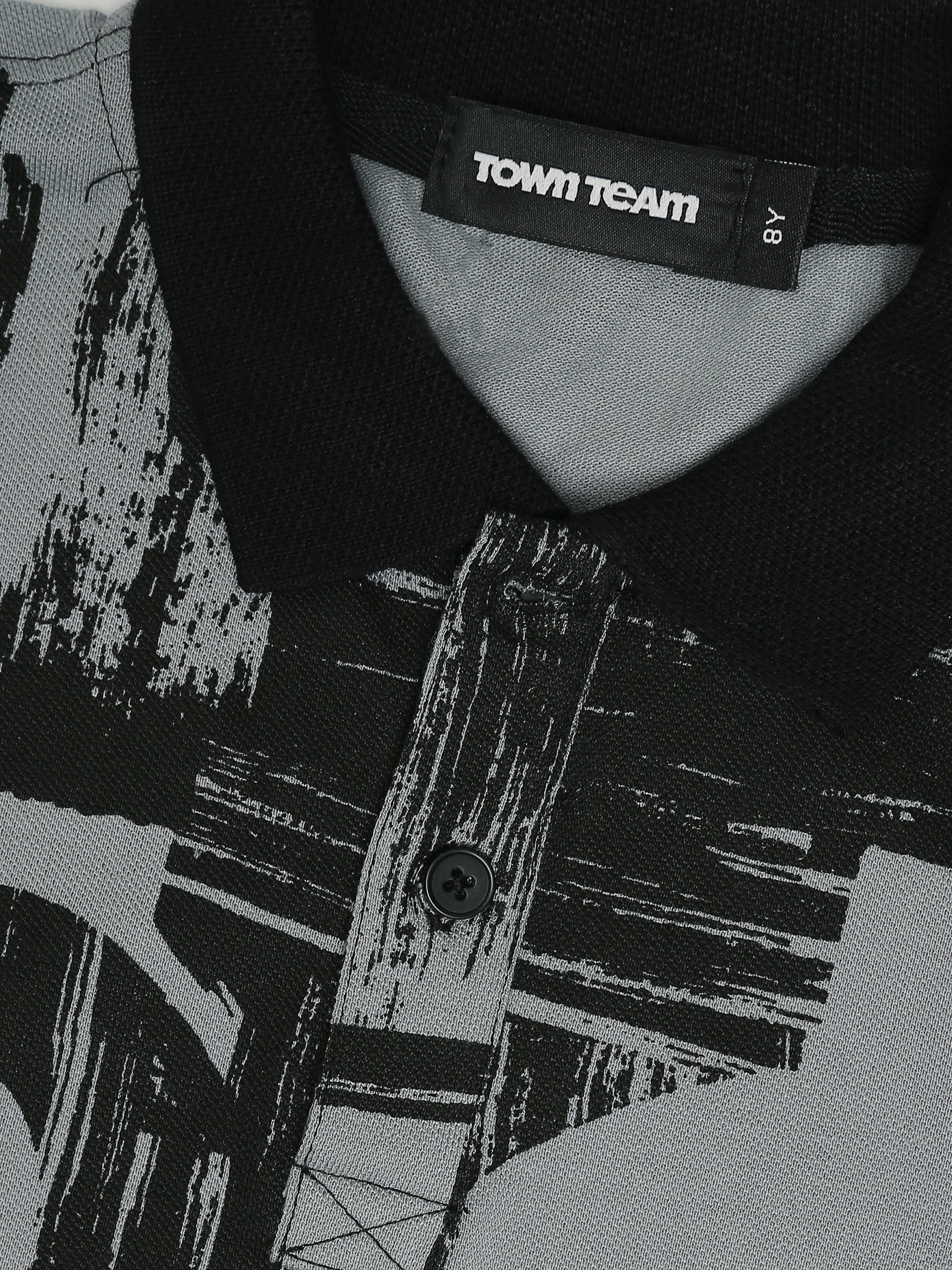 Town Team - Kids' Regular pique Boys Polo shirts Petrol Pique