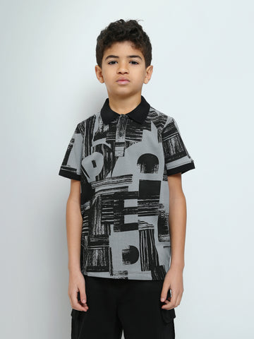 Town Team - Kids' Regular pique Boys Polo shirts Petrol Pique