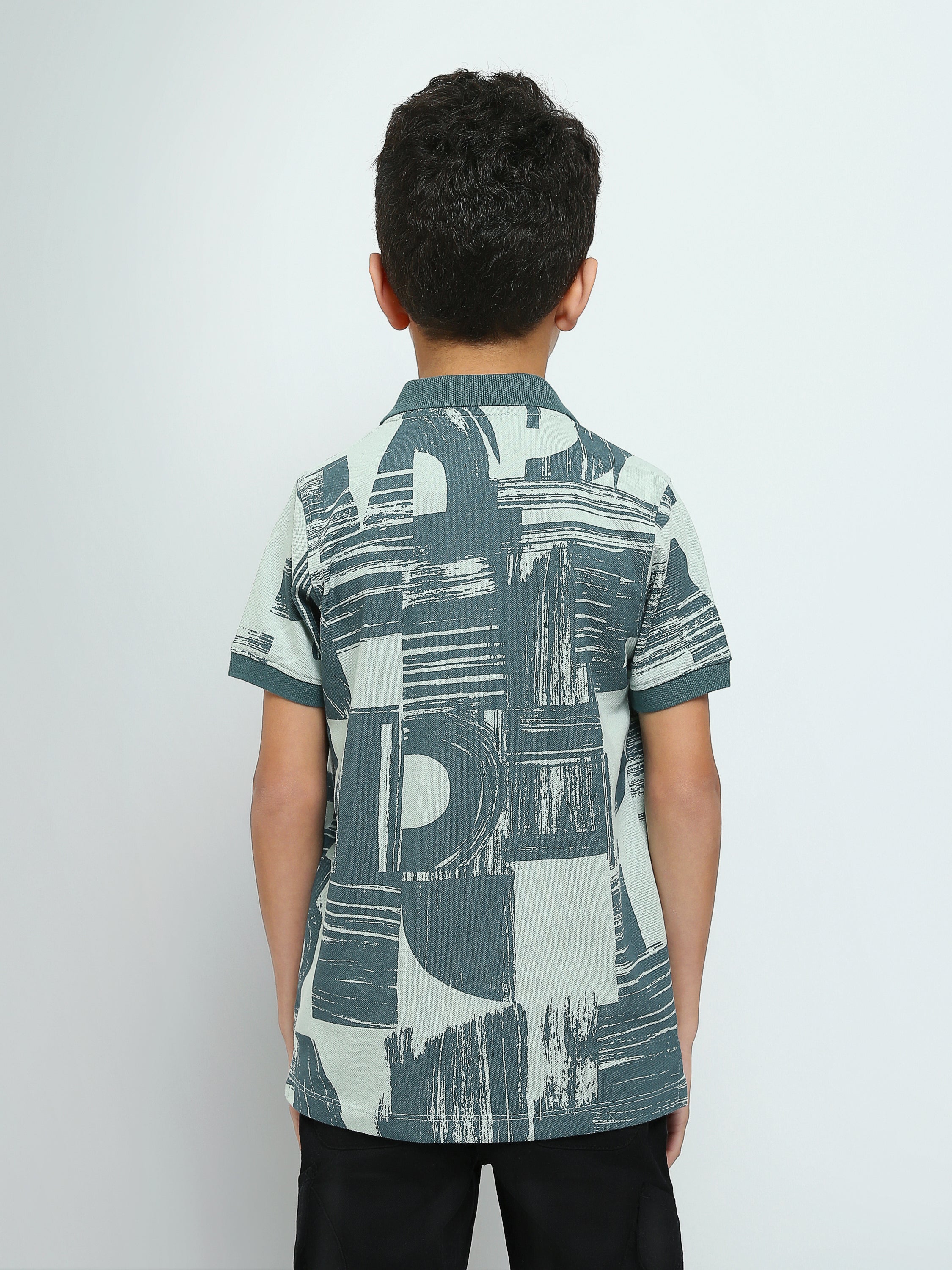 Town Team - Kids' Regular pique Boys Polo shirts Petrol Pique