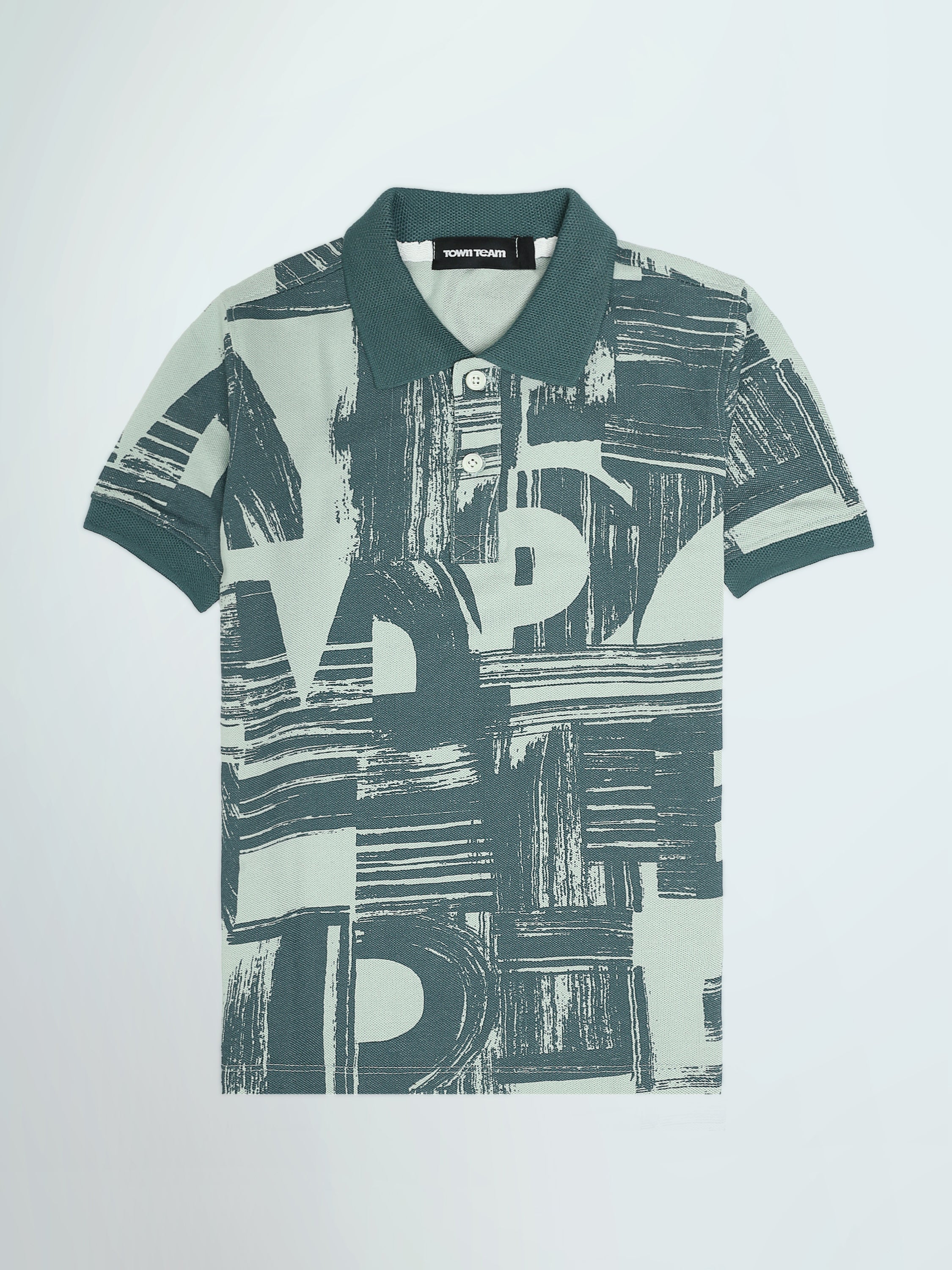 Town Team - Kids' Regular pique Boys Polo shirts Petrol Pique