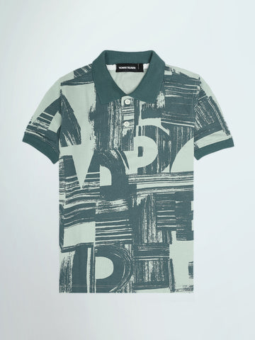 Town Team - Kids' Regular pique Boys Polo shirts Petrol Pique